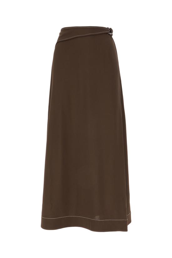 25FW 토리버치 롱 스커트 170771 211 Marrone