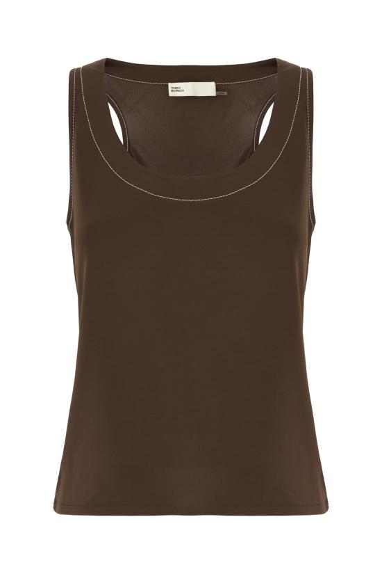 25FW 토리버치 민소매 티셔츠 170770 211 Marrone