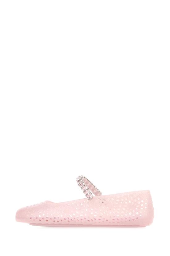 25FW 지미추 플랫 슈즈 THEJELLYNTX COTTONSILVER COTTON CANDY SILVER MIX COTTON CANDY - JIMMY CHOO