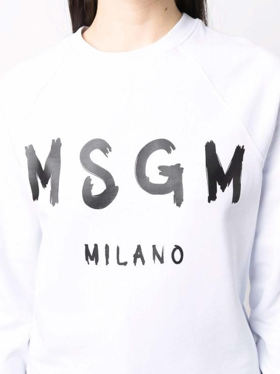 24FW 엠에스지엠 스웨터 2000MDM51320000001C White - MSGM