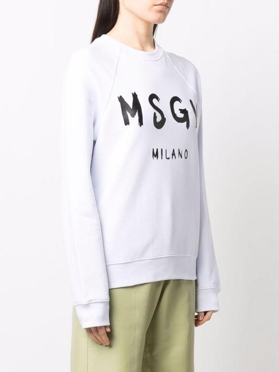 24FW 엠에스지엠 스웨터 2000MDM51320000001C White - MSGM