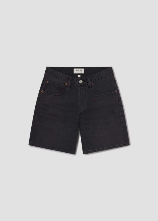  에이골디 데님 숏팬츠 아골드 V웨이스트 숏팬츠 - AGOLDE