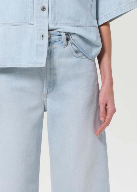  에이골디 데님 팬츠 아골드 로우 커브 프레이 진 - AGOLDE