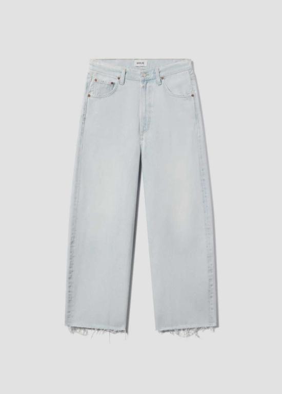  에이골디 데님 팬츠 아골드 로우 커브 프레이 진