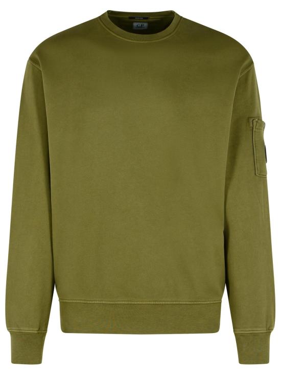 25FW 씨피 컴퍼니 긴팔 티셔츠 19CMSS718A 006372R652 Green