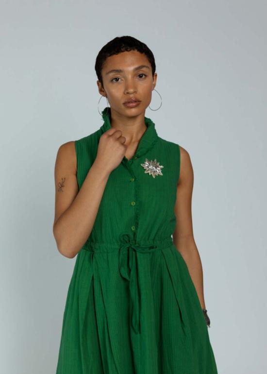  에이치플러스 하노 베셀 롱 원피스 H+ 한노 베셀 디비아나 드레스 그라스 - H+ HANNOH WESSEL