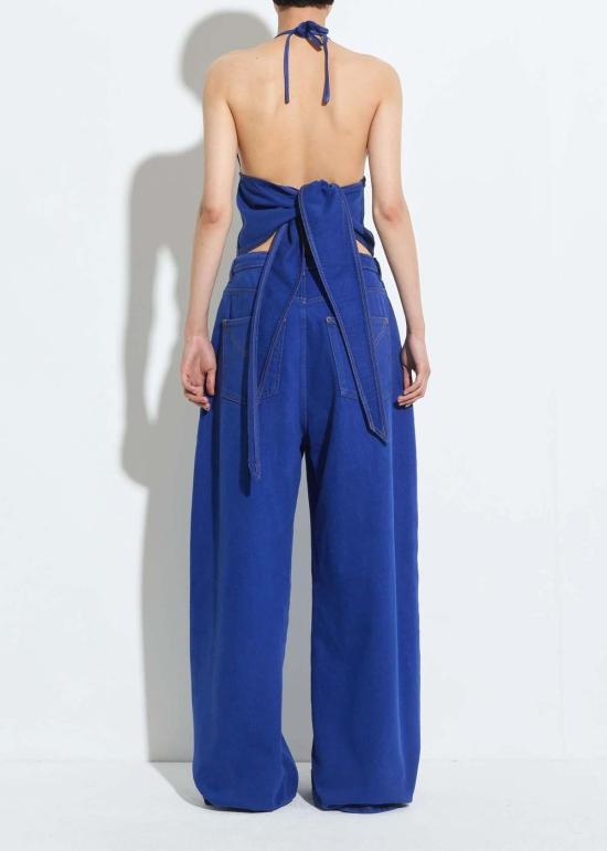  크리스티앙 뵈이넝스 데님 원피스 Christian Wijnants Piro 청바지 블루 - CHRISTIAN WIJNANTS