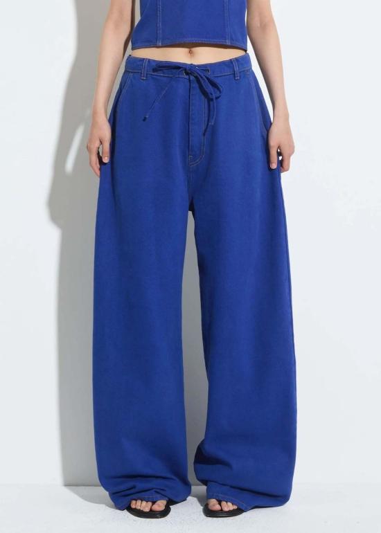  크리스티앙 뵈이넝스 데님 원피스 Christian Wijnants Piro 청바지 블루 - CHRISTIAN WIJNANTS