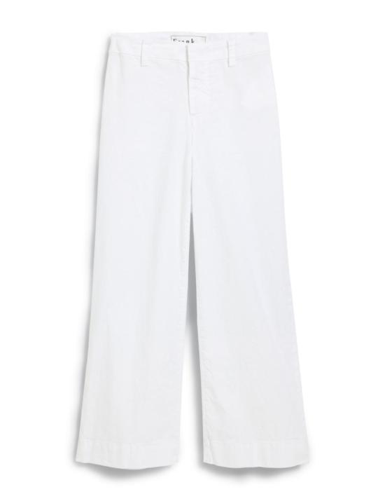  프랭크 앤 에일린 스트레이트 팬츠 프랭크 & 아일린 웩스포드 리넨 팬츠 화이트 - FRANK & EILEEN