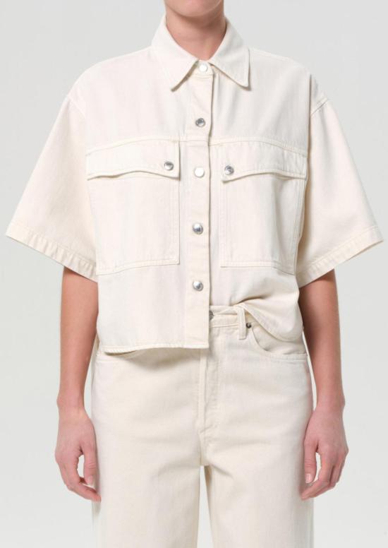  에이골디 반팔 티셔츠 아골데 에노라 하이 로우 셔츠