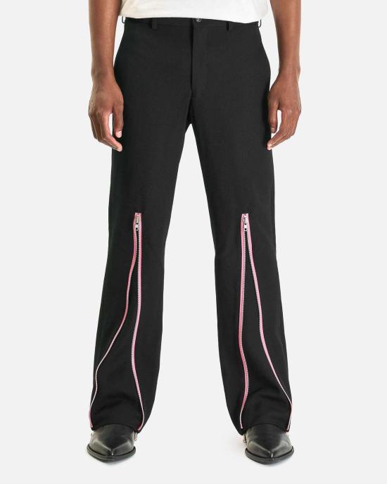  꼼데가르송 스트레이트 팬츠 Comme Des Garçons 지퍼 팬츠