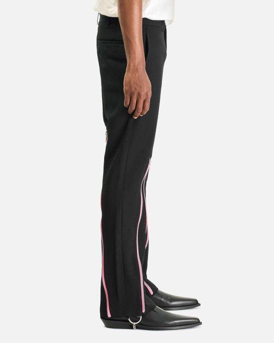  꼼데가르송 스트레이트 팬츠 Comme Des Garçons 지퍼 팬츠 - COMME DES GARCONS