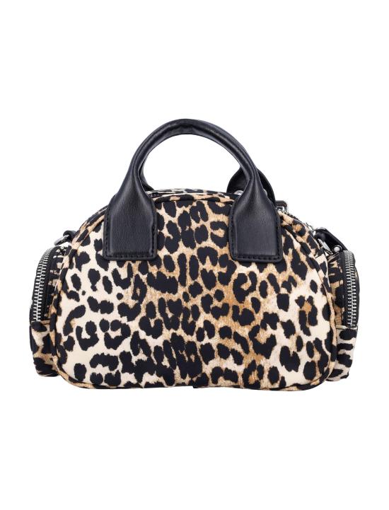 25FW 가니 토트백 A67405920 943 LEOPARD PRINT - GANNI
