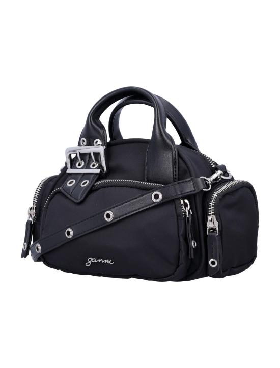 25FW 가니 토트백 A67385920 099 BLACK - GANNI