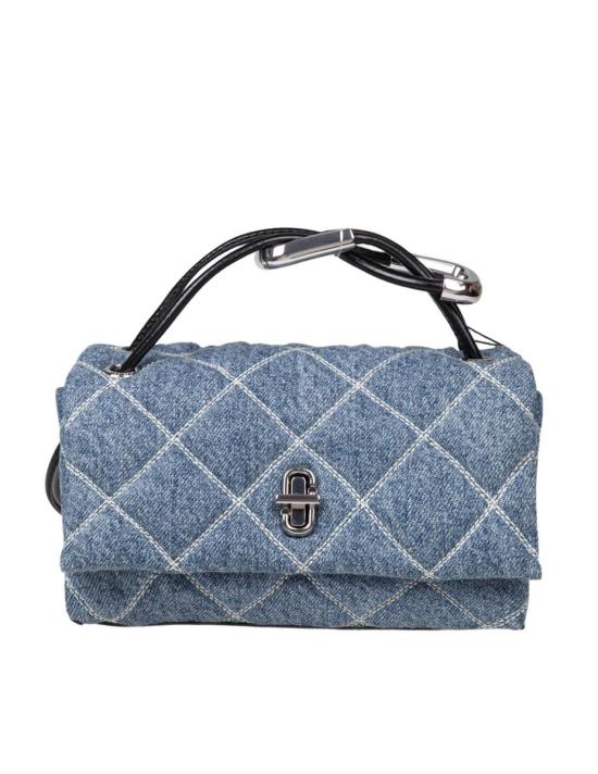 25FW 마크제이콥스 퀼티드 데님 미니 듀얼 백  2P5HSH013H03 416 Blue