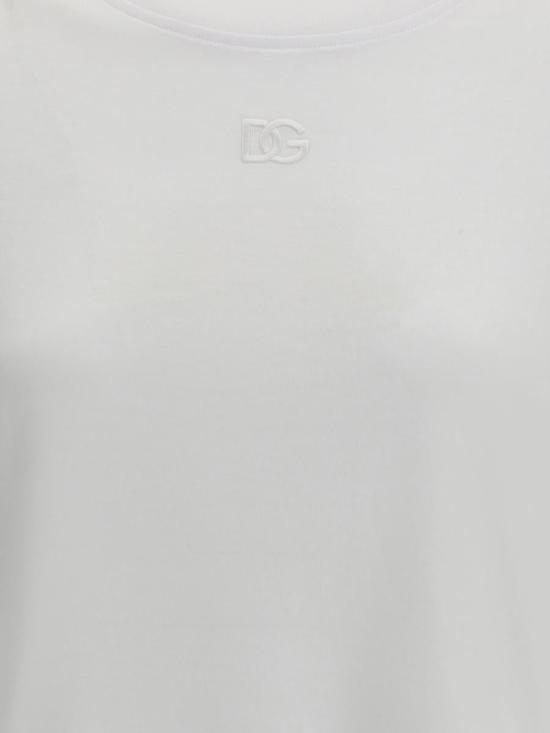 25FW 돌체앤가바나 반팔 티셔츠 F8V42ZGDC9C W0800 WHITE - DOLCE & GABBANA
