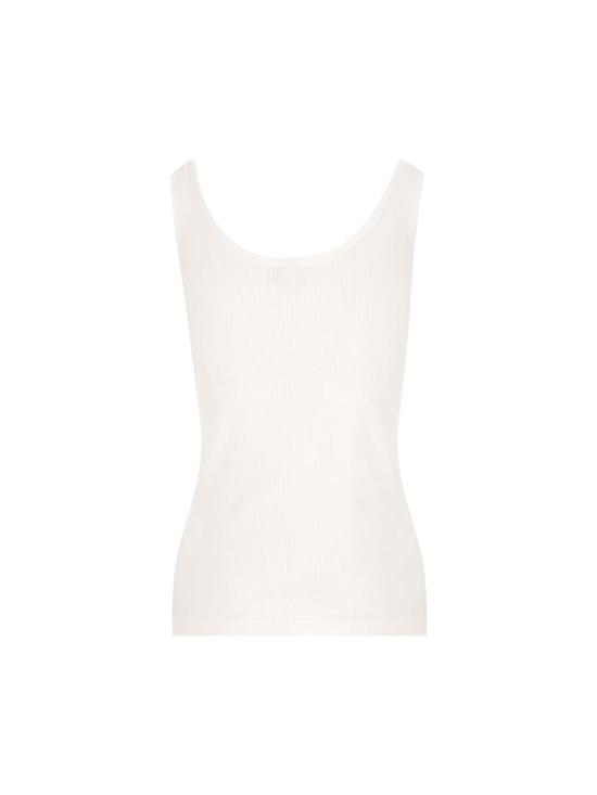 25FW 끌로에 민소매 티셔츠 CH25AJH12176101 AI25 WHITE - CHLOE