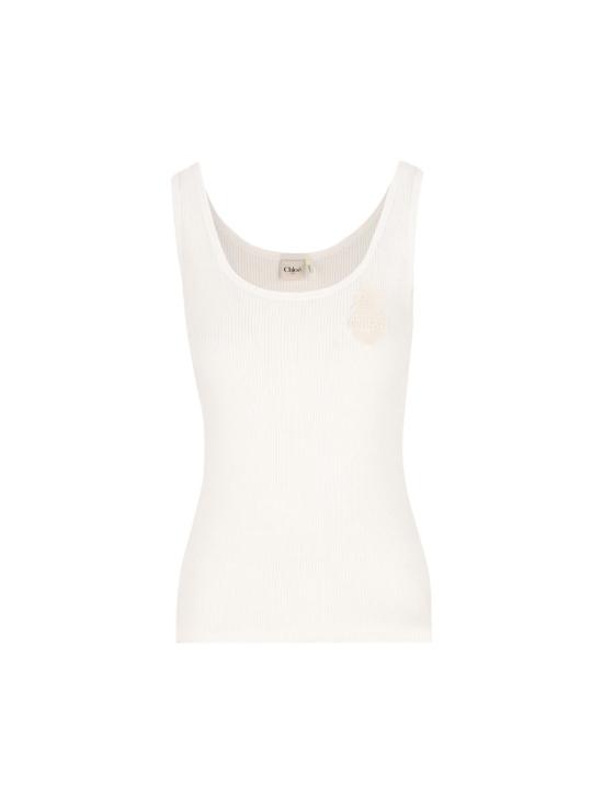 25FW 끌로에 민소매 티셔츠 CH25AJH12176101 AI25 WHITE