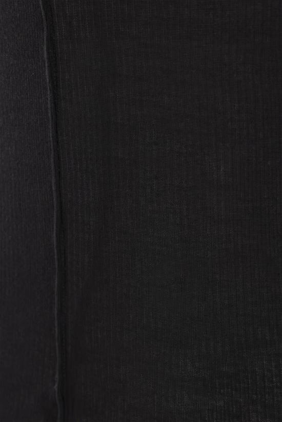 25FW 릭 오웬스 긴팔 티셔츠 RU02E1250RC09 Black - RICK OWENS