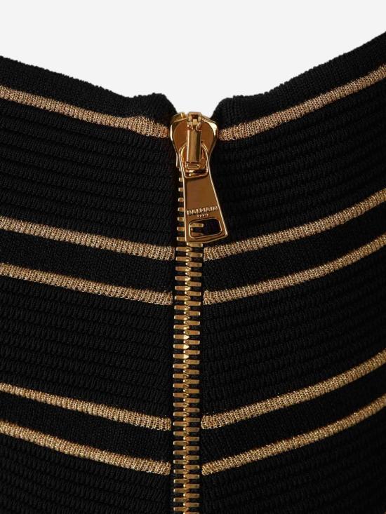 25FW 발망 민소매 티셔츠 FF1AF058KI52 STRAIGHT JEANS - BALMAIN