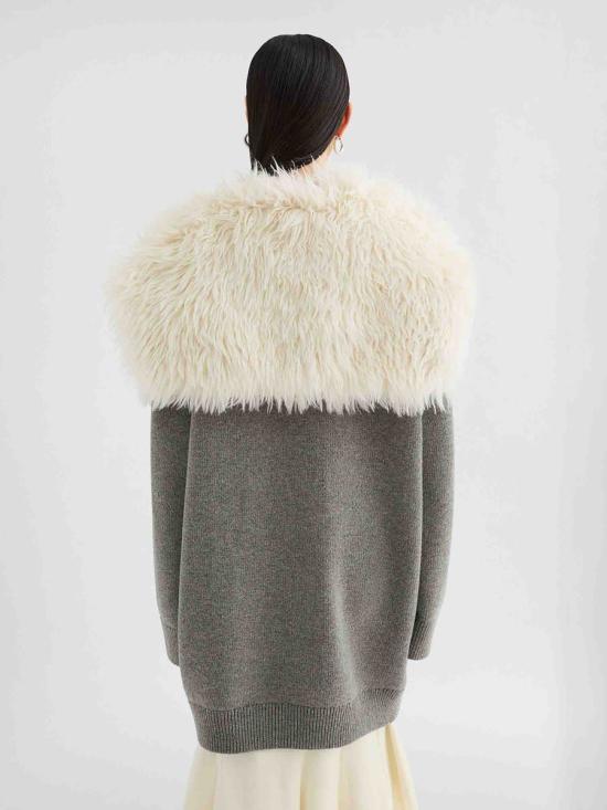 25FW 질샌더 가디건 J02HP0043 030 GREY - JIL SANDER