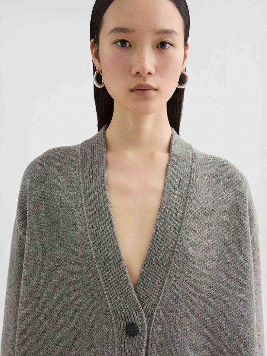 25FW 질샌더 가디건 J02HP0043 030 GREY - JIL SANDER