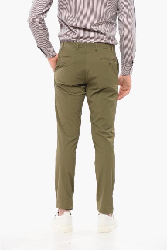  꼬르넬리아니 스트레이트 팬츠 255Z35 2564534 033 Military Green - CORNELIANI