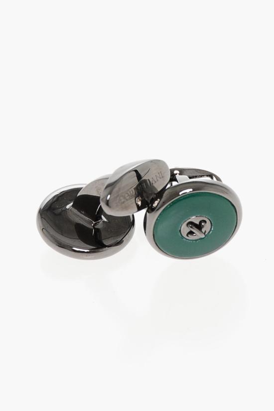  꼬르넬리아니 커프스 링크/타이 홀더 79TG30 7120539 050 Green - CORNELIANI