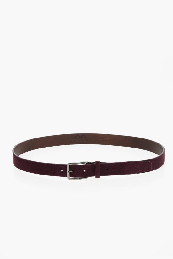  꼬르넬리아니 가죽 벨트 84VA03 9820817 040 Burgundy - CORNELIANI