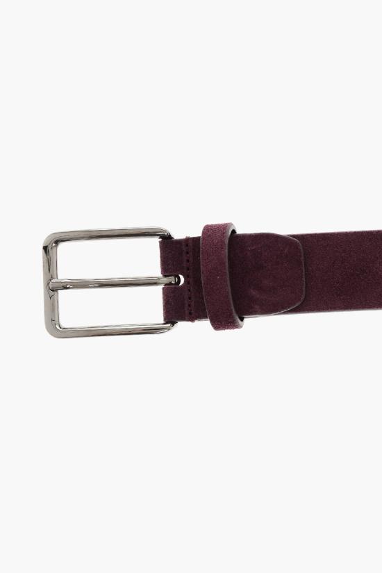  꼬르넬리아니 가죽 벨트 84VA03 9820817 040 Burgundy - CORNELIANI