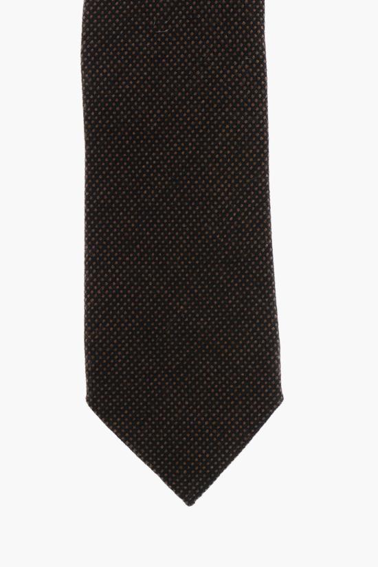  에르메네질도제냐 넥타이 Z8F401L7 B Brown - ERMENEGILDO ZEGNA