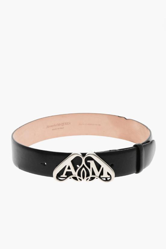  알렉산더 맥퀸 레귤러 벨트 7679211BR0Y1000 Black - ALEXANDER MCQUEEN