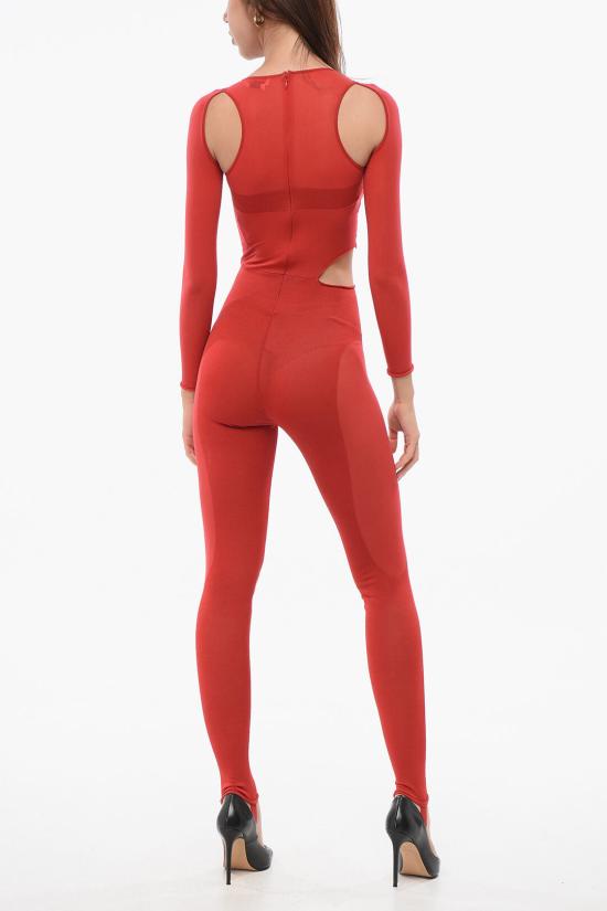  알렉산더 맥퀸 점프수트 748034 Q1A5S 6610 Red - ALEXANDER MCQUEEN