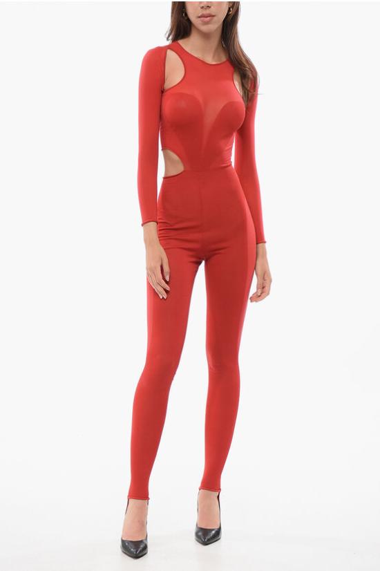  알렉산더 맥퀸 점프수트 748034 Q1A5S 6610 Red