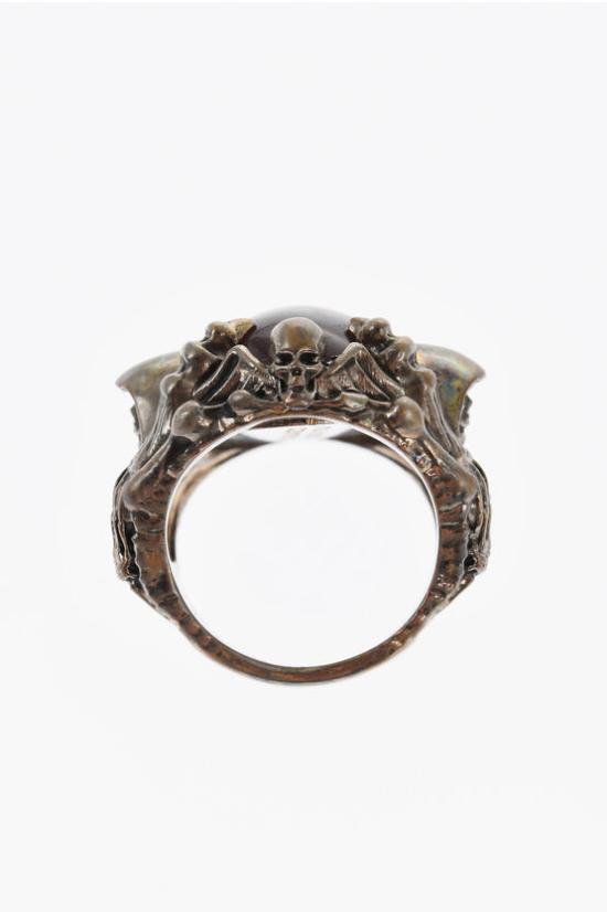  디스퀘어드2 반지 RIW0084134200014065 Rosso Argento - DSQUARED2