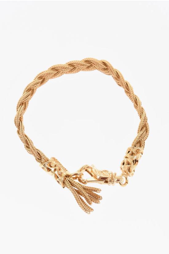  엠마누엘레 비꼬끼 브레이슬릿 FKB07GMET GLD FRINGE Gold
