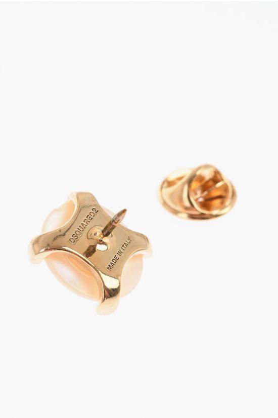  디스퀘어드2 브로치 PNM0022 59400001 M1769 Bianco Oro - DSQUARED2