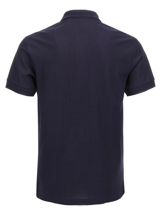 25FW 버버리 코튼 폴로 티셔츠 8099165COALBLUE Blue - BURBERRY