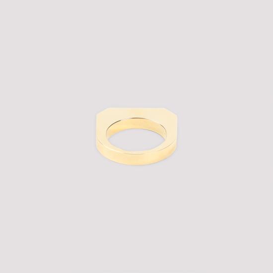25FW 릭 오웬스 반지 RJ0000128 SLVPGD 02 SILVER PLATED GOLD - RICK OWENS