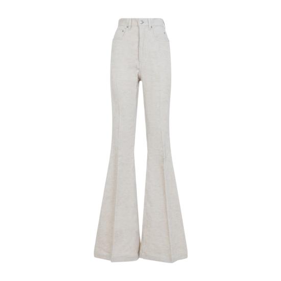 25FW 릭 오웬스 스트레이트 팬츠 RP02E4329 MLC 21 NATURAL - RICK OWENS