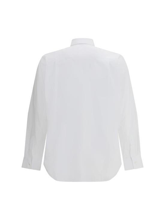 26SS 꼼데가르송 레드하트 와펜 셔츠 AXB002051 2 WHITE - COMME DES GARCONS