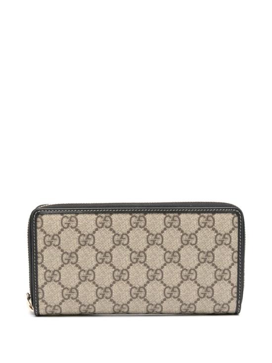  구찌 반지갑 819122FAD6L9741 BEIGE EBONY BLACK DOM