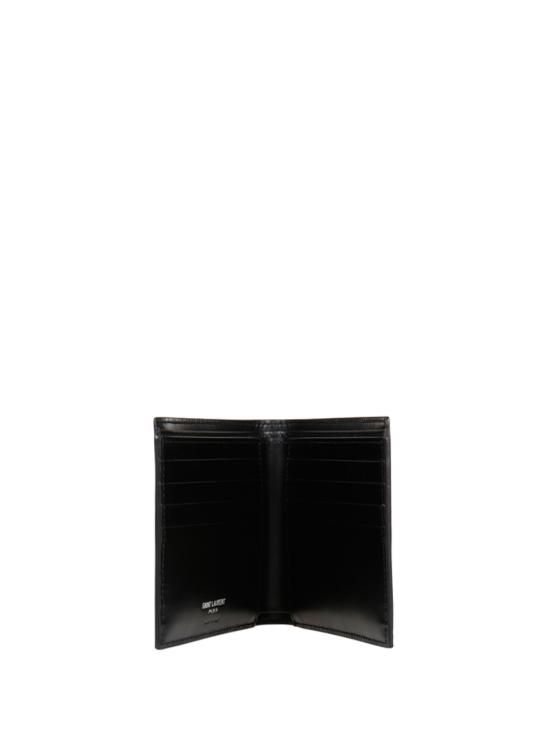 25FW 생로랑 타이니 모노그램 반지갑 607727 1JB0E 1000 NERO - SAINT LAURENT