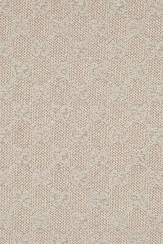 25FW 구찌 프린트 실크 까레 8122513G001 1900 Perla - GUCCI