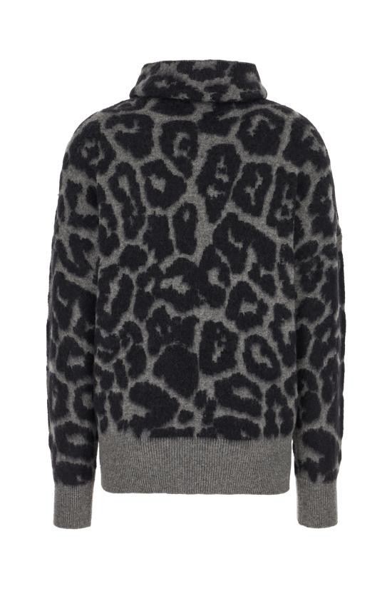 25FW 스텔라 맥카트니 스웨터 6K10543S2590 1010 BLACK GREY - STELLA MCCARTNEY