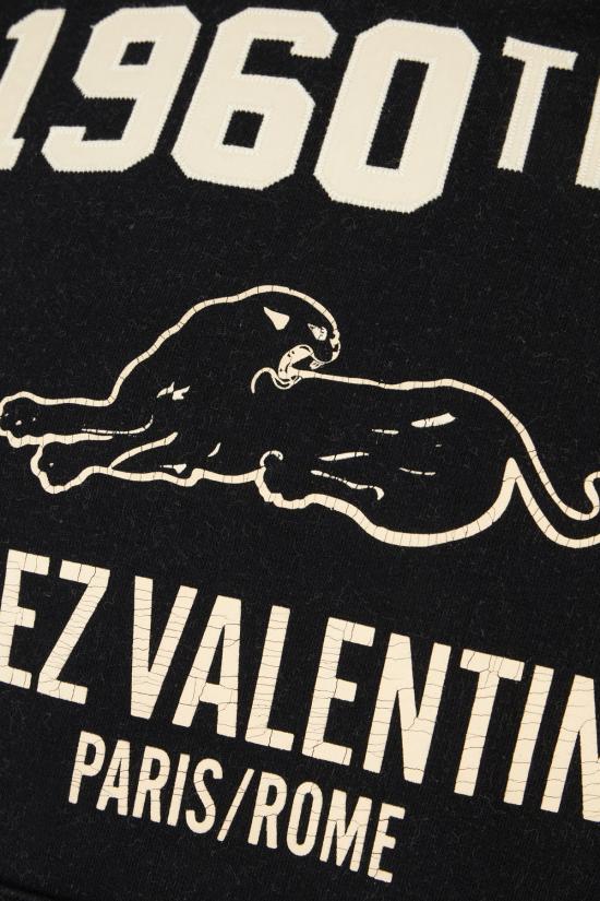 25FW 발렌티노 가라바니 후드 티셔츠 7V3MF29MB1M 9RA BLUE - VALENTINO GARAVANI