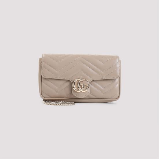 25FW 구찌 GG 마몽 스몰 숄더백 751526AAEKI1543 BEIGE DOM - GUCCI