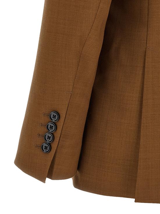 25FW 아미 수트 자켓 HBV006WV0066216 Brown - AMI