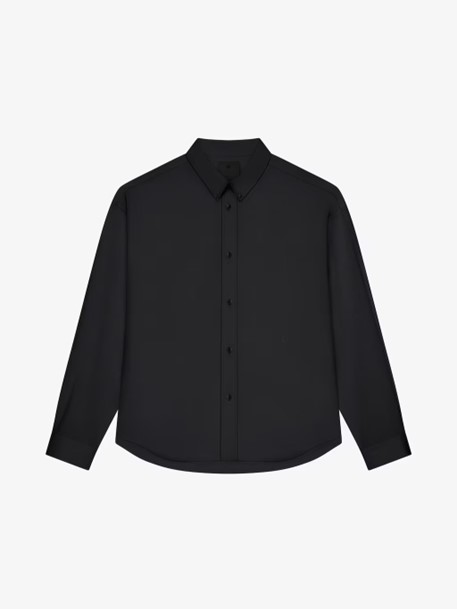  지방시 긴팔 셔츠 BM610214M6 001 BLACK