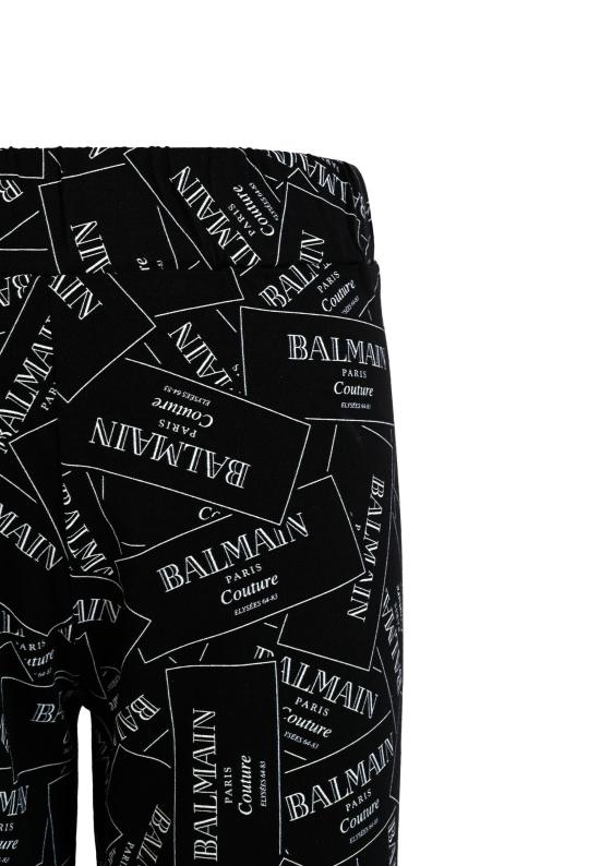 25FW [키즈] 발망 레깅스 BX6C00 Z3332 930BC BLACK - BALMAIN